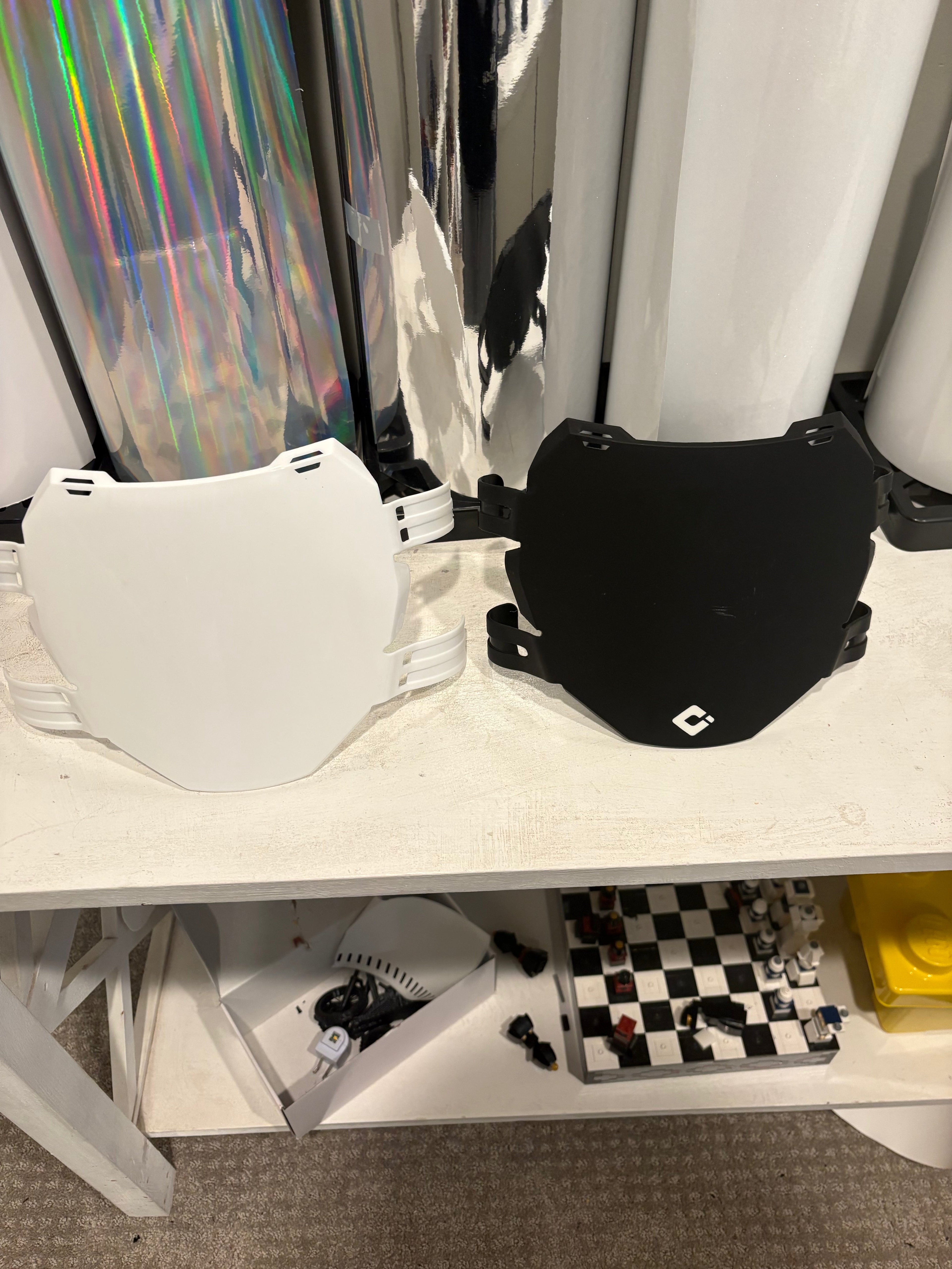 Vented Odi Plate White or Black