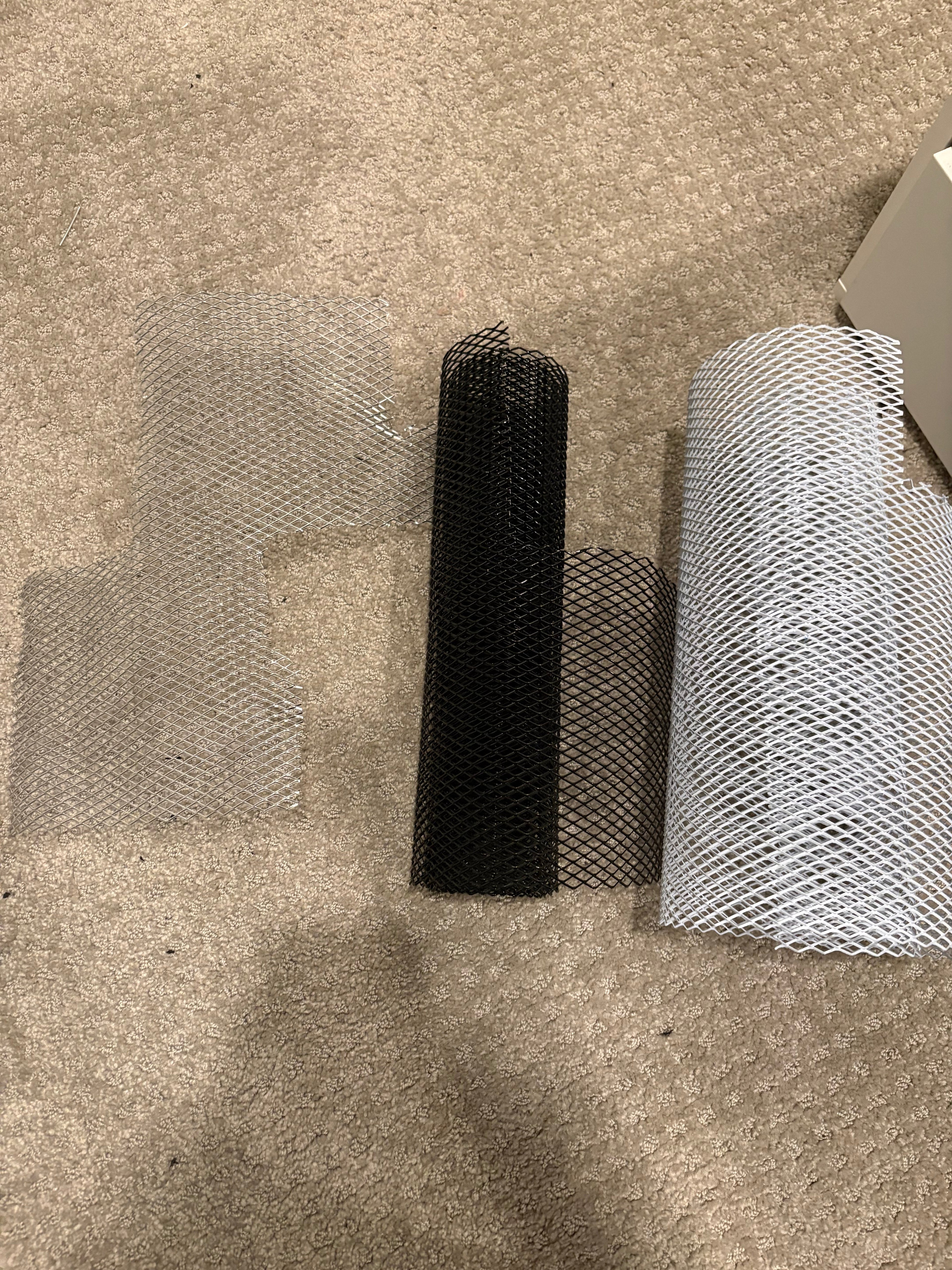 Vented Odi Plate White or Black